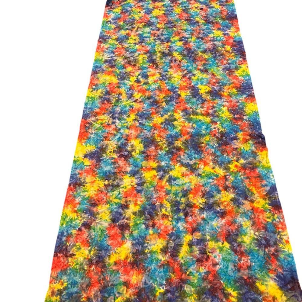 5 Piece Psychedelic Wall Tapestries Raw Fabric